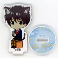 Shun Fuyumi "idol Master SideM× Karaoke Maneki Neko Mini Acrylic Stand Box A"