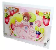 YunA Yuki Acrylic Character Manager Plate "PS4/Switch Soft Yuna Yuki Is a Brave, Hana Yui no Kirakira Vol. II" Purchase benefits Amiami