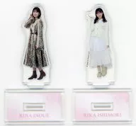 Inoue 梨名 & Ishimori 璃花 Acrylic Stand 2-Piece Set & Message Board "KUJI Tsugio 櫻坂 46 KUJI (2023)" Acrylic Stand 2-Piece Set & Message Board Award