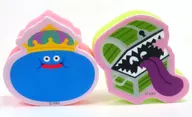 King's Lime & Mimic Monster Kitchen Sponge (2 Pieces Set) "DRAGON QUEST Fuyoke Sho Special ~ Warm New Year with Monsters! Edition ~" H Prize