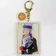 "Gekidan 『 Drama Tikka 』 ACT3 / Karafuru Wonderful!" (Wild calm sea Sand / Hatter) card-style acrylic key holder.