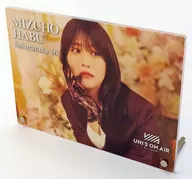 Habu Mizuho (櫻坂 46) Acrylic Photo Plate UNI'S ON AIR 4th Anniversary Collaboration Loppi / HMV Limited