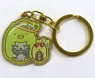 Hemigin? Relaxing in Shisa Die-cut Key Holder "Sumicco Gurashi" Limited to Okinawa