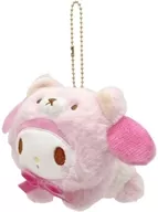 My Melody Nakayochiomuchukuma mascot "Sanrio Character Connectors"