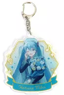 Hatsune Miku "Hatsune Miku Happy 16th Birthday -Dear Creators - Surprise Party in E-DINER Trading Acrylic Key Holder"