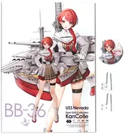 BB-36 Ship Musume Acrylic Board Limited with metal badge C102 Fastest Limited Set "Kantai Collection ~ KanColle ~"