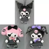 Set of 3 heart eye band mascot "My Melody, Kuromi"