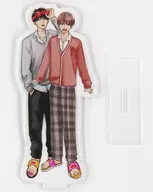 Taichi Amagi & Shun Kora Acrylic Stand "Kora Kun and Amagi Kun × Village Vanguard Vol. 2"