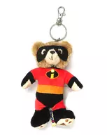 Duffy (Incredibles) Plush toy Keychain "Disney" Hong Kong Disneyland Limited