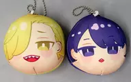 Ryosuke Isesaki & Ryosei Seno Mochi Cushion Strap 2-Pack Set "Pitiful β doesn't know love"