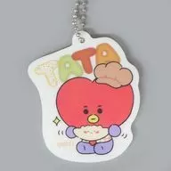 TATA (Buoy) original acrylic key holder (bakery art) "BT21" FamilyMart limited