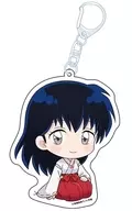 Higurashi Kagome (Mikofuku) Petanko Acrylic Key Holder Vol. 2 "INUYASHA"