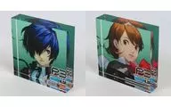 [Single Item] Main character & Takeba Yukari 2 kinds of acrylic block "PS5/PS4 Soft PERSONA 3 Reload WonderGOO acrylic block set" included special bonus