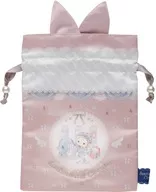 Remake : Sky-Blue Daydream Window drawstring bag "Sentimental Circus"