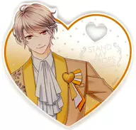 Takaomi Mt. Hiyama Heart Acrylic Plate (B route) "Stand my Heroes in Namja town Kare to Yuku Sweets Time" rally game Sweets Box Making Prize