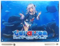 Panel acrílico "Virtual YouTuber hololive in English is Uru/Gura × Acuario Sendai Uminomori Gurarium in Sendai Umino-Mori Aquarium"