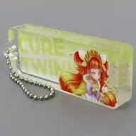Cure Twinkle "All Precure 20 th Anniversary LIVE! acrílico block keyring 2015 ~ 2017"