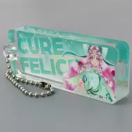 Cure Felice "All Precure 20 th Anniversary LIVE! acrílico block keyring 2015 ~ 2017"