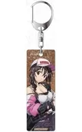 Yun-Yun (street style ver.) plate key holder "爆焔 in this wonderful world!"