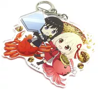 Nishikigi Senzoku & Inoe Takina Local Acrylic Charm Osaka ver. "spider lily Recoil exhibition ~ seize the day ~"