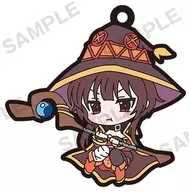 Megumin D "Bring 爆焔 to this wonderful world! Rubber strap full of Megumin"