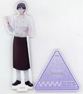 秋斗 Yamada (Chef) Acrylic Stand "Collaboration Cafe in SMILE BASE CAFE where Yamada-kun and Lv999 fall in love"