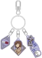 Ai Haibara 3-chain acrylic key holder "CASE CLOSED"