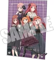 Gothic Rock Acrylic Plate  "Kyaratto KUJI 5th anniversary TV special anime The Quintessential Quintuplets o ~ FIVE Memories ~"