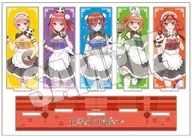 Hot udon with hot soup? Chinese Restaurant Acrylic Stand Plate  "Kyaratto KUJI 5th Anniversary TV Special Anime The Quintessential Quintuplets O ~ FIVE Memories ~ vol. 2"