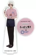 Takayuki Sanken Acrylic Stand "Cool Earth Men x Roll Ice Cream Factory"