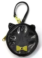 Colorful Cat Pouch Black "Swimmer"