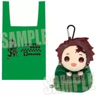 Tanjiro Kamado (alphabet ver.) Eco-Bag "Demon Slayer: Kimetsu no Yaiba" with Plush toy