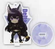 Delta Acrylic Stand Key Holder "I want to be a powerful person behind the scenes!" DMM on Kure only