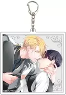 02. Ryōsuke Isesaki & Ryosei Seno B (ilustración oficial) Decacrylic key holder "Poor β does not know love"