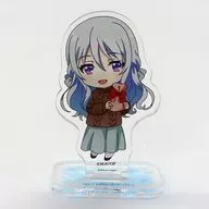 Shiina Hiyori Mini Character Acrylic Stand Figure "KUJI Hikido Welcome to Merit-based Classroom Online KUJI ~ Happy Valentine's Day ~" C-7 Prize