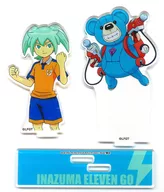 "KUJI Hikido 15th Anniversary INAZUMA ELEVEN GO Online KUJI" B-11 Award for Wonder Ba & Fei Acrylic Stand Figure