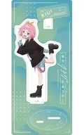 Watarase Kiwi Acrylic Stand "Jellyfish at night can't swim"