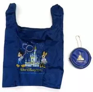 Mickey & minnie Eco Bag & Mini Pouch Set "Disney" Walt Disney world ECOBAG BOOK NAVY APPENDIX