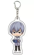 雪成 Kuroda "Acrylic Key Holder YOWAMUSHI PEDAL LIMIT BREAK 06. Mini Character Illustration"