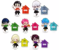 7-Type Set "Superhuman Share House Story Charisma ×SWEETS PARADISE Mini Character Trading Acrylic Stand"