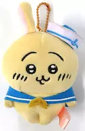[Damaged Item] Rabbit (Sailor) Plush toy Key Chain "Chi-kawa Something Small and Cute" limited to Kobe