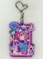 Leona West Color Acrylic Key Holder "Pretty All Friends Web KUJI 10th Kiritto ☆ PARAJUKU POP PARTY!" E-4 Prize