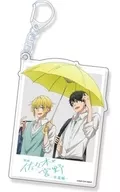 Acrylic Key Holder by Taiga Hirano and Akira 鍵浦 "Eiga Sasaki to Miyano - Graduation Story -"