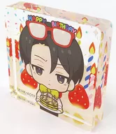 Levi Ackermann Birthday Acrylic Block "Attack on Titan x Botejyu"