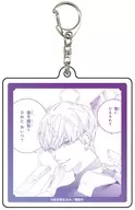Issei Asanami "Una vez más, mi primer amor. Llavero acrílico 01. Ilustraciones oficiales"