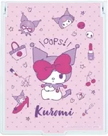 03. Blueish Pink Pop (official illustration) Deka Character Mirror "Kuromi"