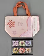 Lunch Bag Collection + metal badge 6-piece Set "Hakuoki Shinkai" Otmeite Summer City 2017 Goods