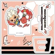 14. Shuya Goenji × My Melody (Mini Character illustration) Acrylic Stand Plate "INAZUMA ELEVEN × Sanrio Character Connectors"