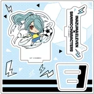 16. Kazemaru Ichirota x Kogimyun (Mini Character Illustration) Acrylic Stand Plate "INAZUMA ELEVEN x Sanrio Character Connectors"