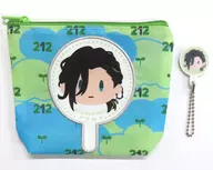 Sasanuki 御伴 applique pouch "Minna no KUJI Tsurugi Ranmai ONLINE 御伴 Stroll ～ 御伴 KUJI ～" D Prize